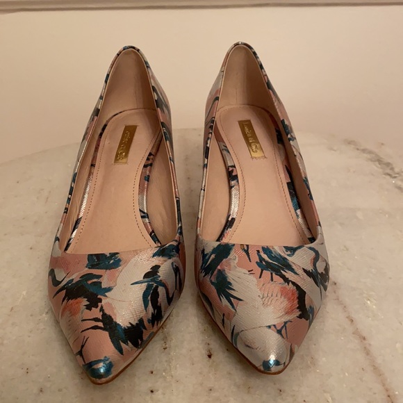 Louise Et Cie Lo-Jordyna Metallic Pumps. - Picture 3 of 9